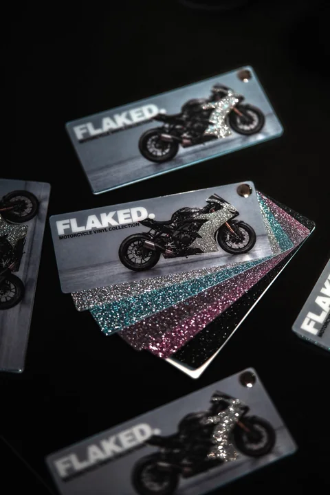 FLAKED colour swatchbook